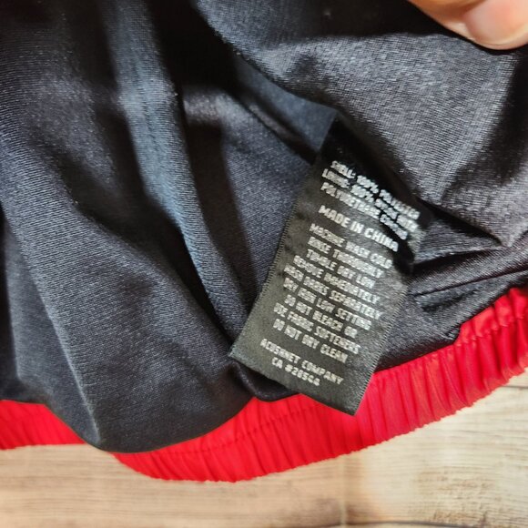 DryJoys by FootJoy 1/2 Zip Snap Pullover Golf Rain Jacket Mens Large Red/Black - Picture 11 of 16